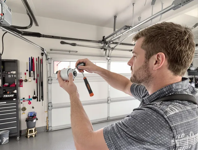 Garage door opener repair service by Azusa Garage Door Repair in Azusa